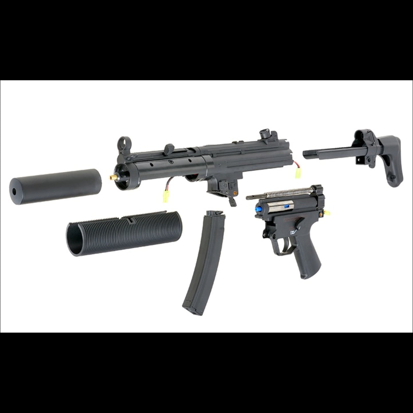 CYMA CM041SD6 High Speed – 0,5 Joule MP5-Style AEG Airsoft