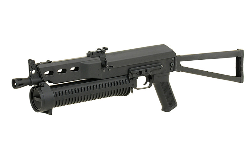 CM058 PP19 Bizon Schwarz – 0,5J als Airsoft SMG von CYMA, Ansicht 3