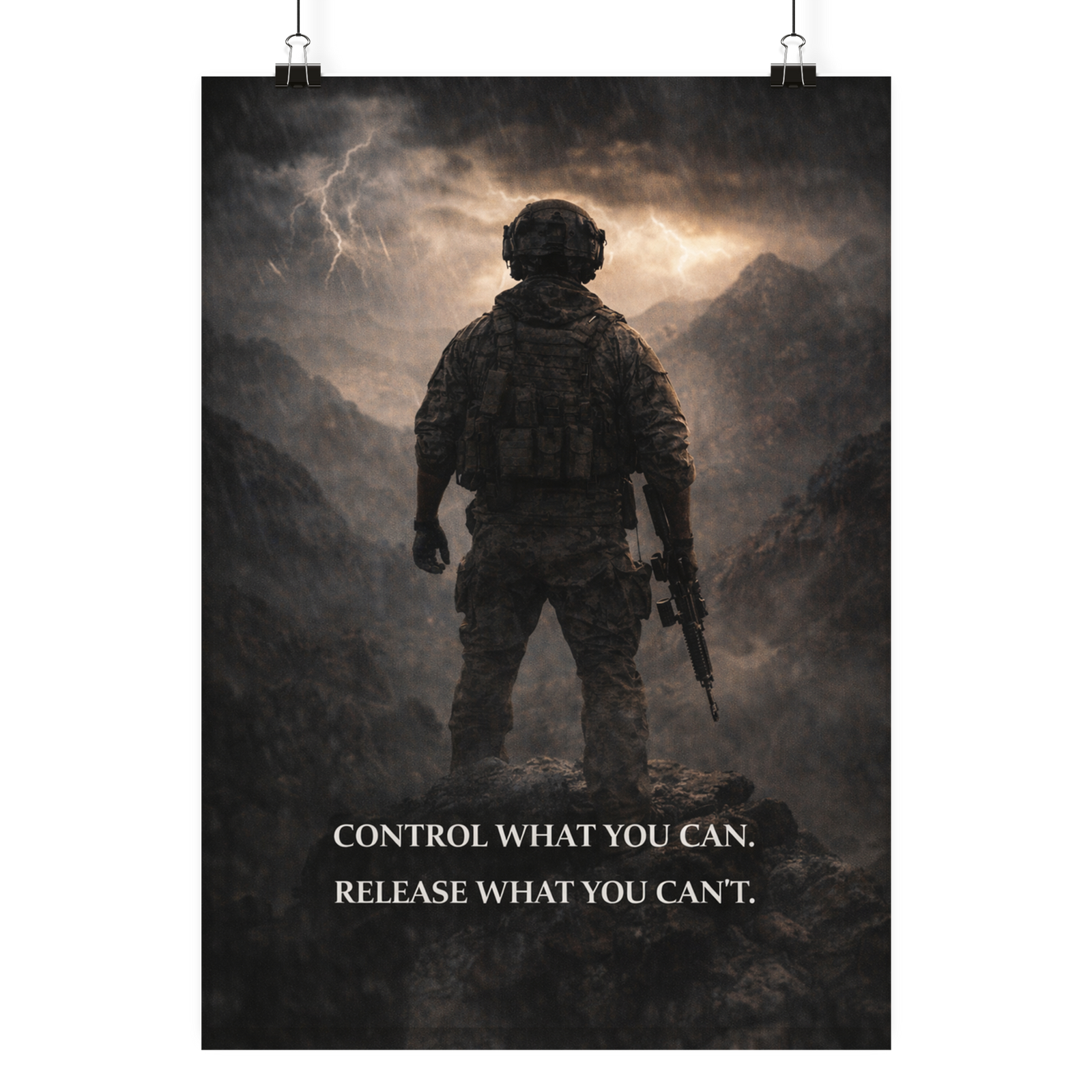 Controll what you can.