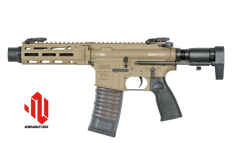 Daniel Defense DDM4 PDW SBR ESHOOTER ETU FDE – 0,5J - Produktbild 1 bei VARION