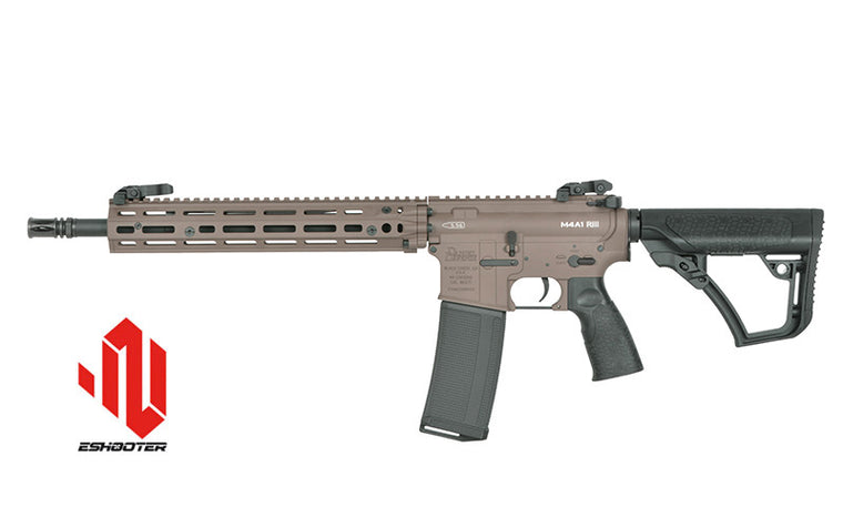 Daniel Defense M4A1 RIII 14.5" Eshooter ETU GEN-2 FDE – 0,5J