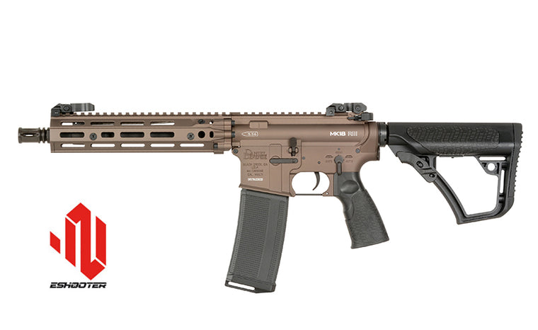 Daniel Defense MK18 RIII 10.3" Eshooter ETU GEN-2 FDE – 0,5J