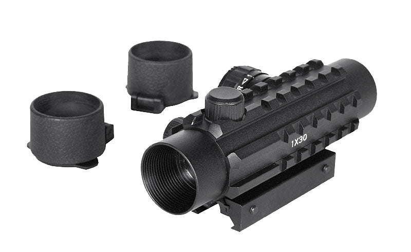 Dot Sight Tactical Sight 3 Rails 1x30 als Airsoft Red Dot von PCS in Rot, Ansicht 2