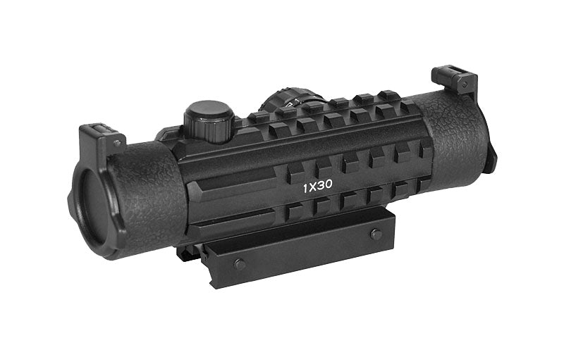 Dot Sight Tactical Sight 3 Rails 1x30 als Airsoft Red Dot von PCS in Rot, Ansicht 7