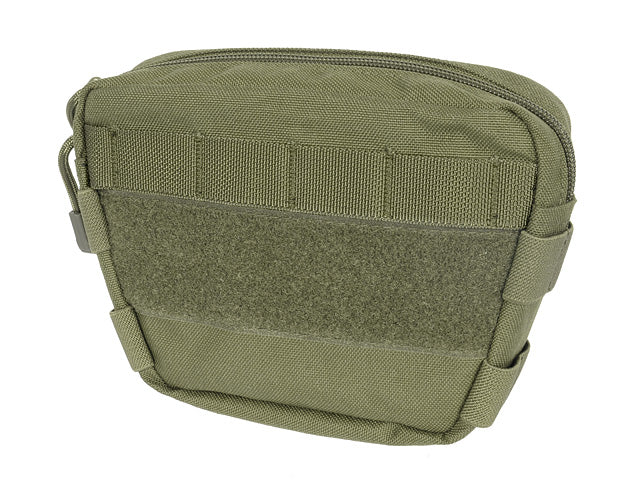 Drop Down Under Zip Pouch for Plate Carrier - OD