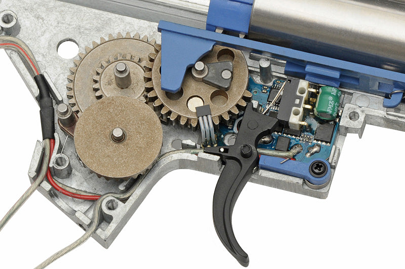 EC-202 Kestrel V2 Schwarz – 0,5J als Airsoft Gewehr von E&C, Ansicht 17