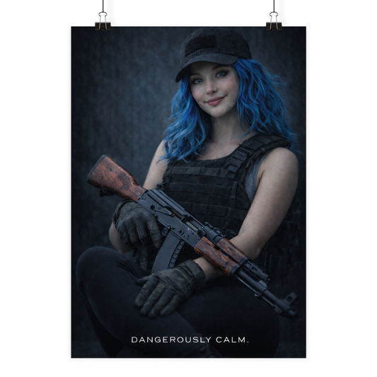 Dangerously Calm. - Poster Din A1 (hoch)