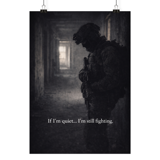 Still fighting - Poster Din A3 (hoch)