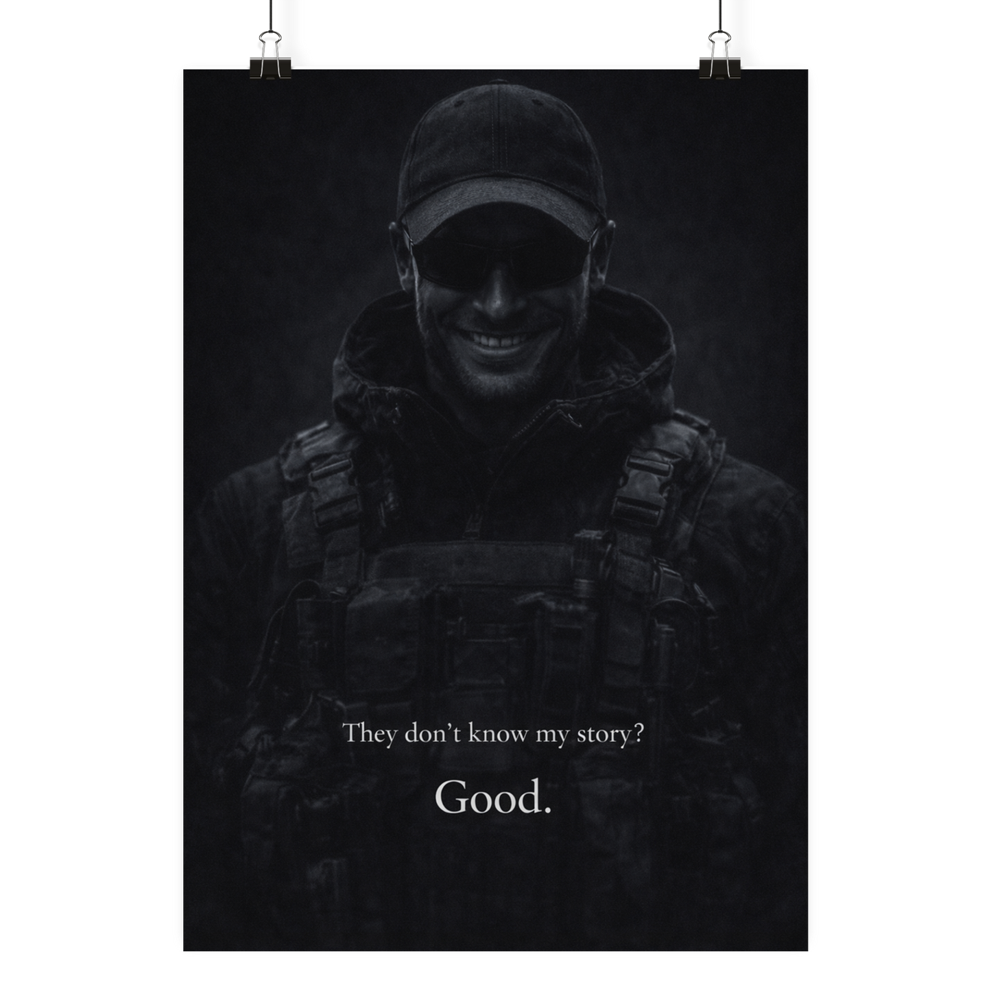 They don´t know my story ? Good - Poster Din A4 (hoch)