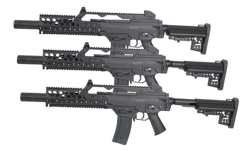 G608-8 RAS Schwarz – 0,5J als Airsoft Gewehr von JG Works, Ansicht 5