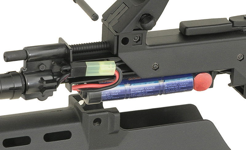 G608 C Kompakt Schwarz – 0,5J als Airsoft Gewehr von JG Works, Ansicht 16