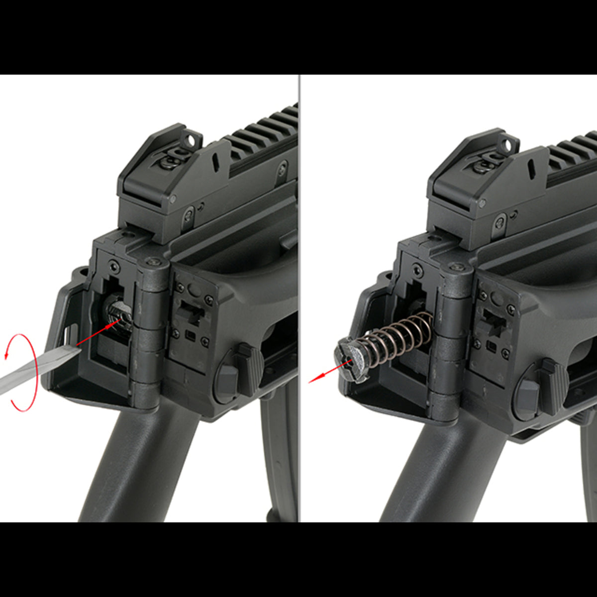 JG Works 608-4 G36E AEG (<0,5 J) als Airsoft Gewehr, Ansicht 11
