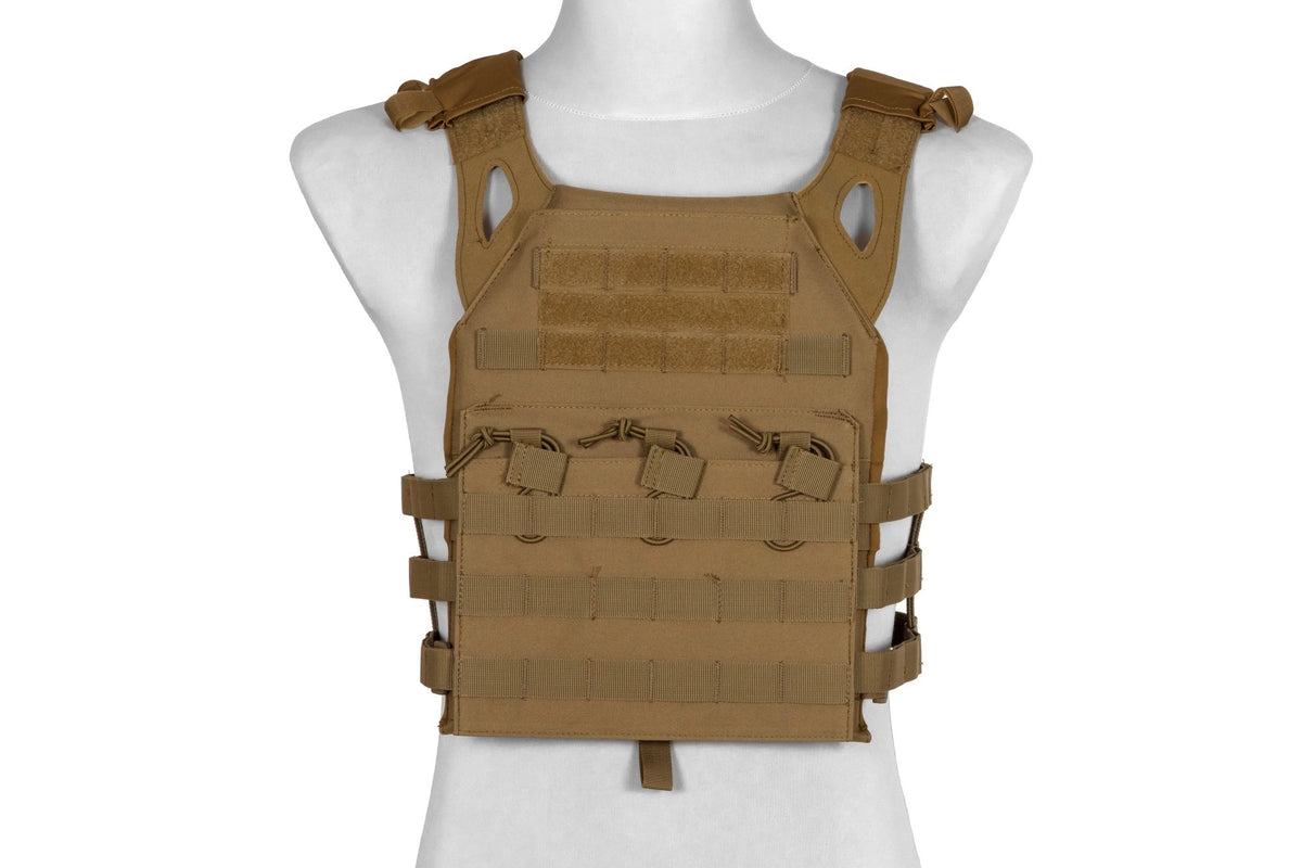 Jump Tactical Vest – Tan als MOLLE Pouch, Ansicht 1
