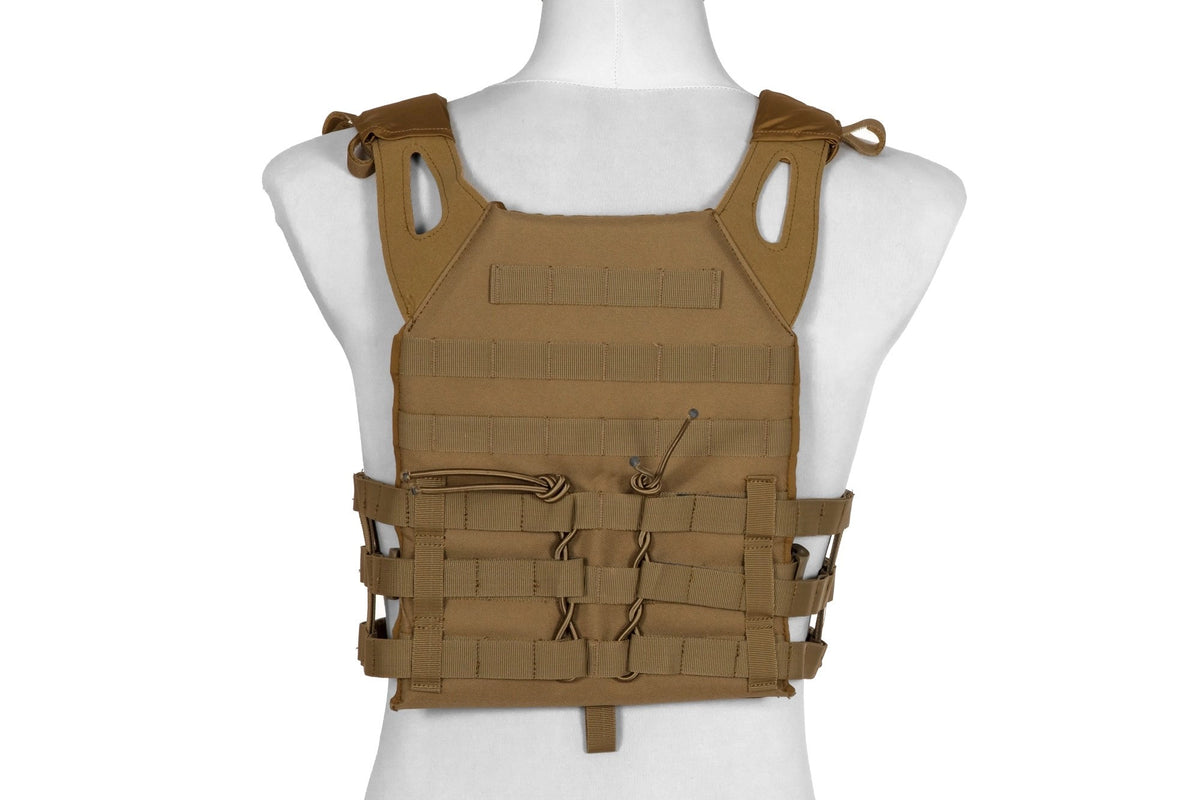 Jump Tactical Vest – Tan als MOLLE Pouch, Ansicht 5
