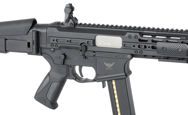 M917G UTR45 Schwarz – 0,5J als Airsoft SMG von Double Eagle, Ansicht 9