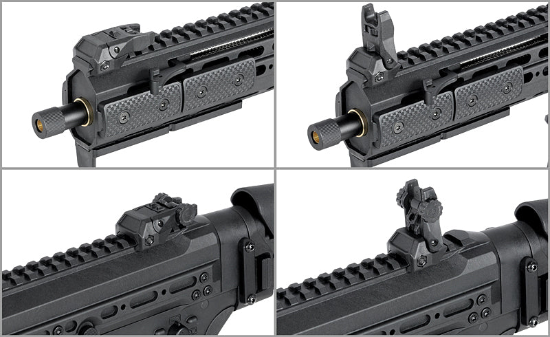 M917G UTR45 Schwarz – 0,5J als Airsoft SMG von Double Eagle, Ansicht 14
