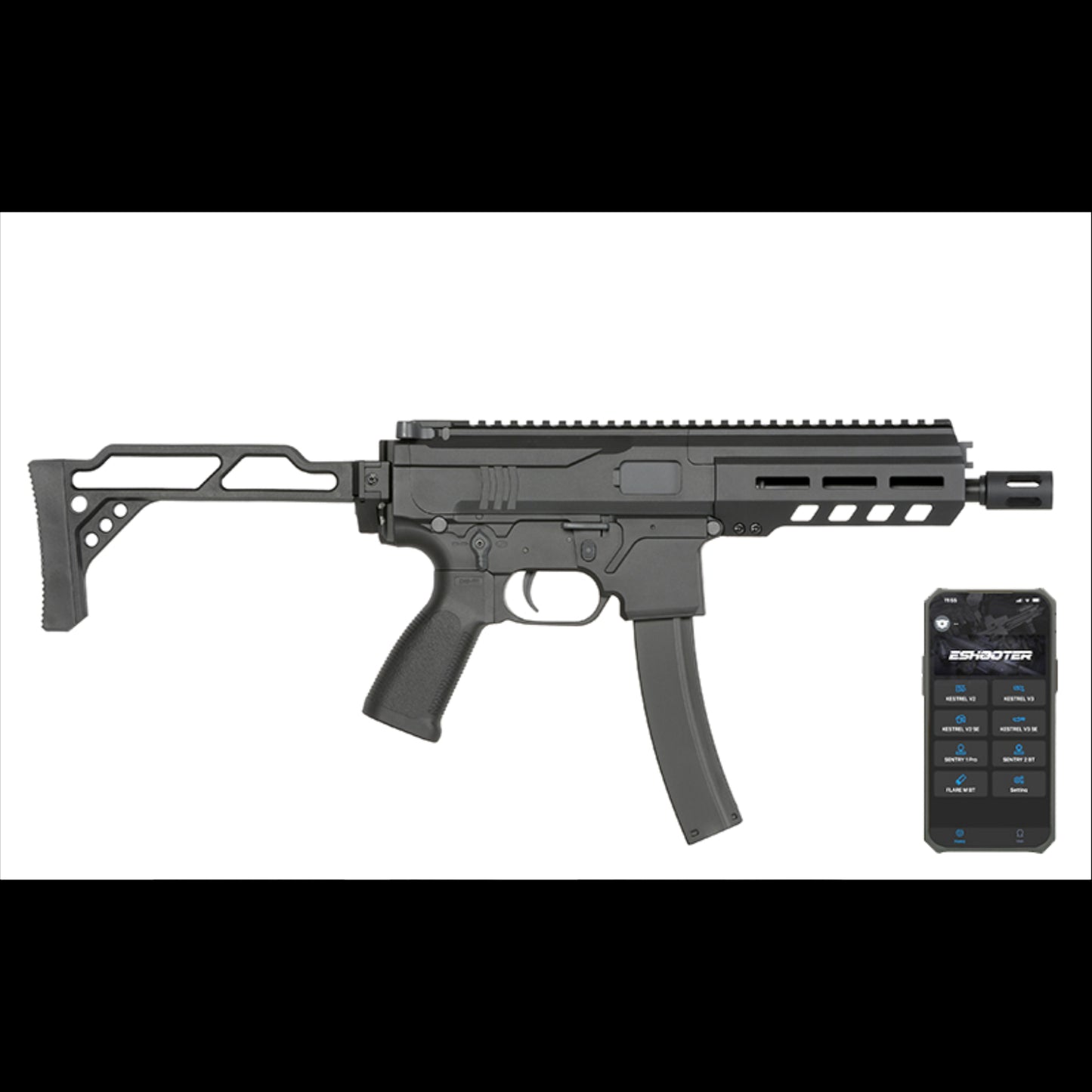 Double Eagle M924 DMP-9 SMG ETU Wireless – 0,5 Joule SMG-AEG