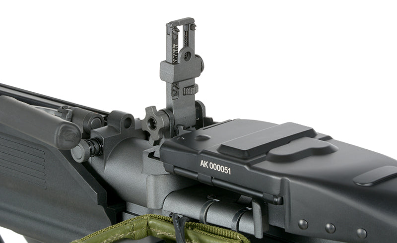 MK43 Mod0 HMG – 0,5J als Airsoft LMG von A&K in Schwarz, Ansicht 10