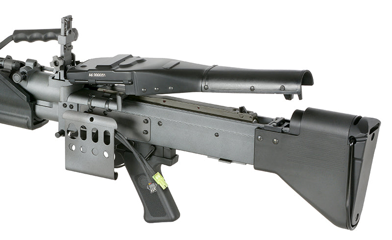 MK43 Mod0 HMG – 0,5J als Airsoft LMG von A&K in Schwarz, Ansicht 12