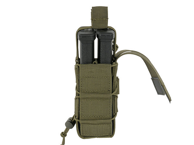 MOLLE Double Rifle Mag Speed Pouch – Olive als MOLLE Pouch, Ansicht 4