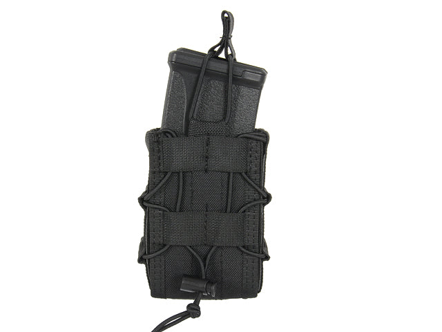 MOLLE Double Rifle Mag Speed Pouch – Schwarz als MOLLE Pouch, Ansicht 1