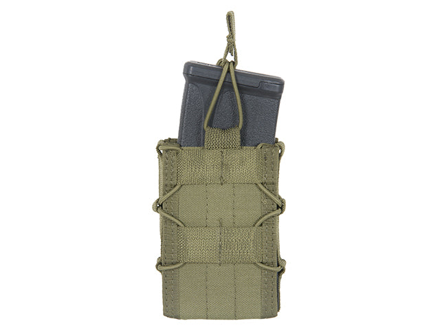 MOLLE Single Rifle Mag Speed Pouch - Olive