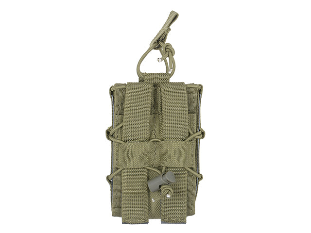 MOLLE Single Rifle Mag Speed Pouch - Olive als MOLLE Pouch, Ansicht 4