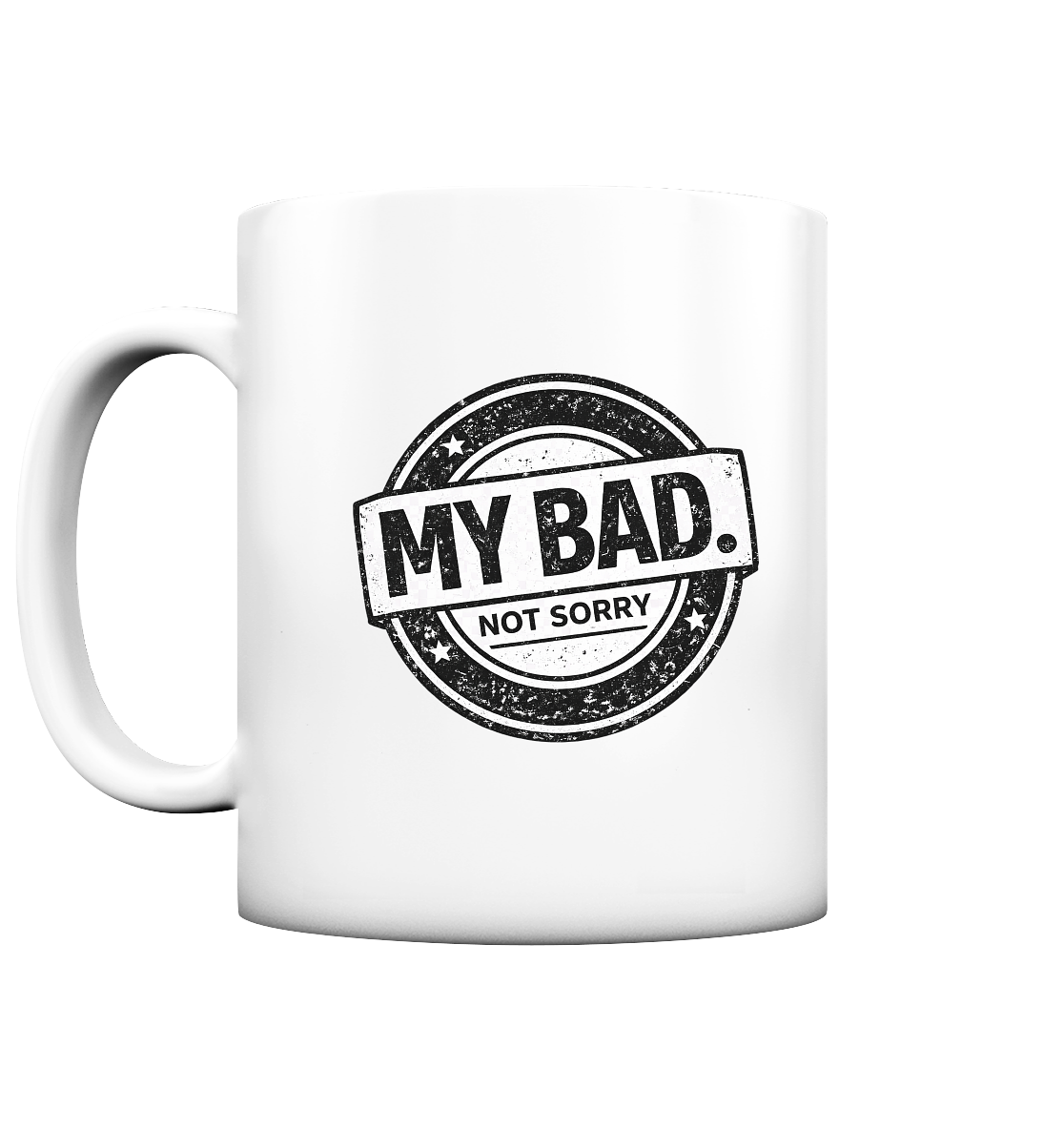 My Bad - Tasse matt als Airsoft Tasse mit Motiv