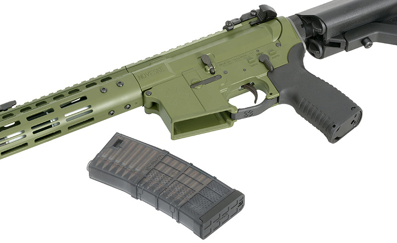 Noveske 7.5" DIPLOMAT AEG Eshooter ETU, GEN-2 - Bazooka Green – 0,5J - Produktbild 14 bei VARION