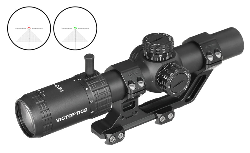 S6 1-6×24 LPVO SFP Zielfernrohr mit hoch Picatinny Montage [Vector Optics] 5