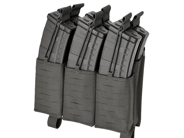 Panel Buckle Up Laser-Cut for 6 AR15/AK Magazines - Black als Airsoft Magazin in Schwarz, Ansicht 4