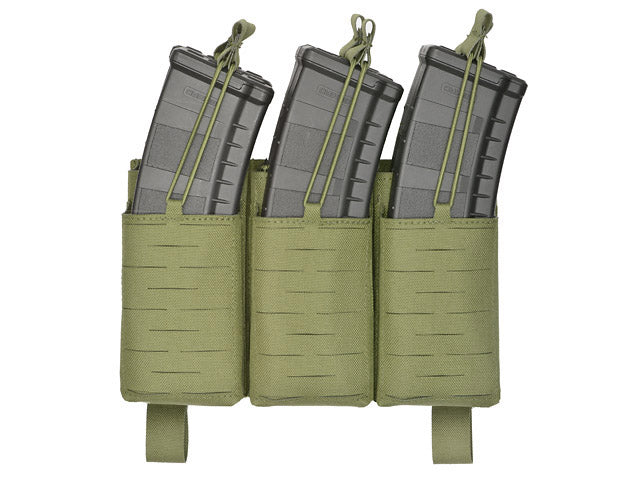 Panel Buckle Up Laser-Cut for 6 AR15/AK Magazines - Olive als Airsoft Magazin, Ansicht 2