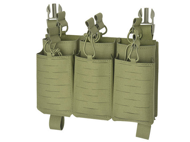Panel Buckle Up Laser-Cut for 6 AR15/AK Magazines - Olive als Airsoft Magazin, Ansicht 5