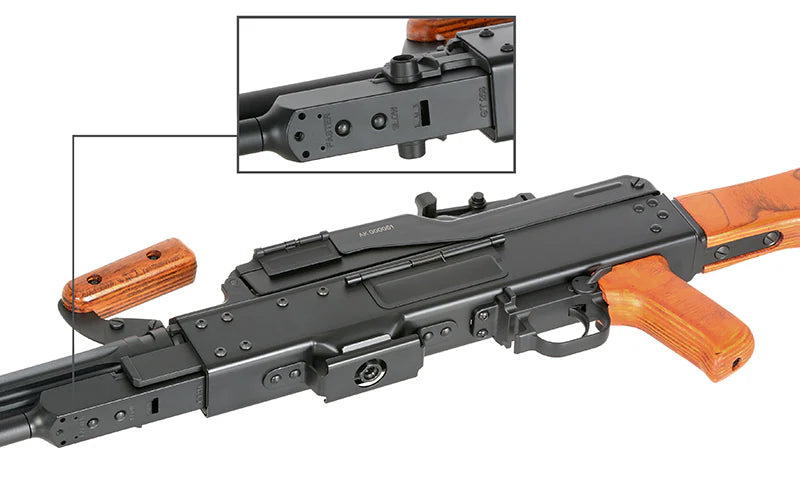 PK machine gun - Real Wood – 0,5J - Produktbild 13 bei VARION