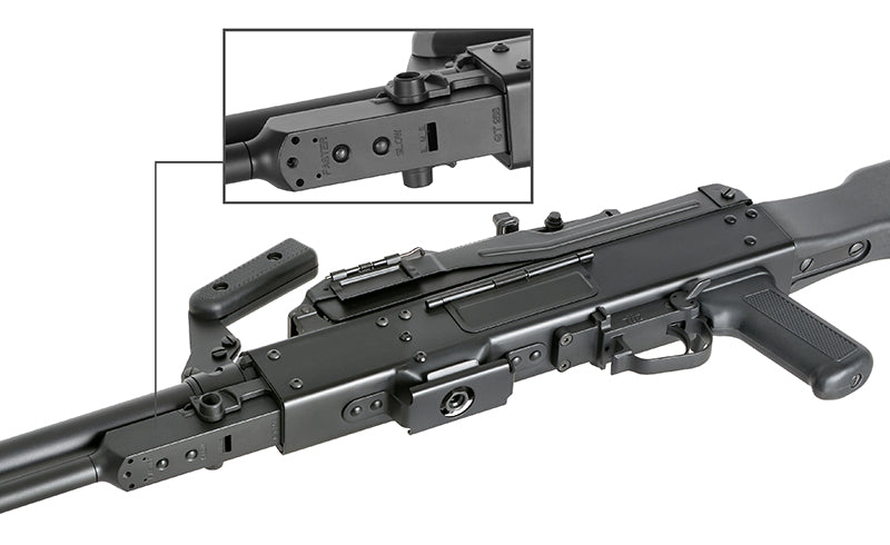 PKM machine gun - Polymer stock – 0,5J - Produktbild 8 bei VARION