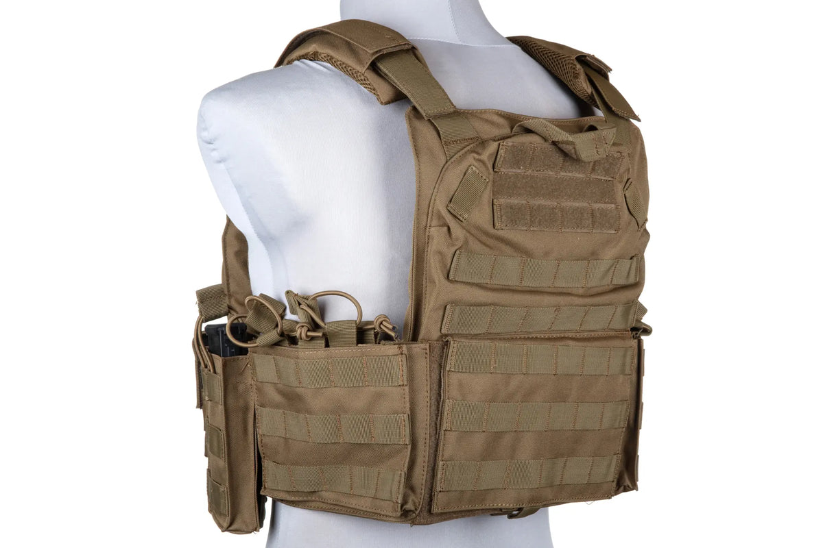 Plate Carrier taktische Weste 8944-1 GFC Tactical Tan als MOLLE Pouch, Ansicht 4