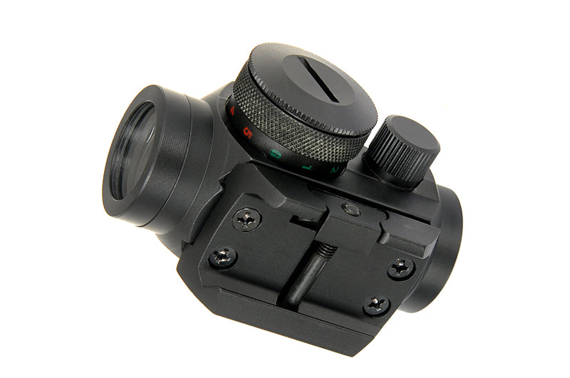 QD Red Dot Sight 1x28 - high/low als Airsoft Red Dot von PCS in Rot, Ansicht 6