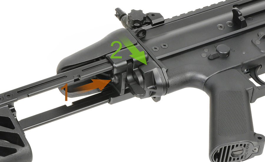 SCAR-SC Kestrel V2 – 0,5J als Airsoft SMG von CYMA, Ansicht 14