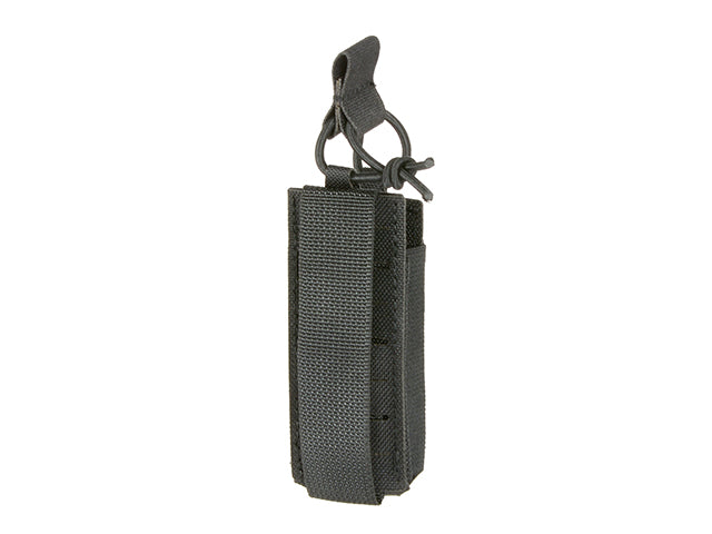 Single Elastic Laser-Cut Pistol Magazine Pouch - Black als Airsoft Magazin in Schwarz, Ansicht 3