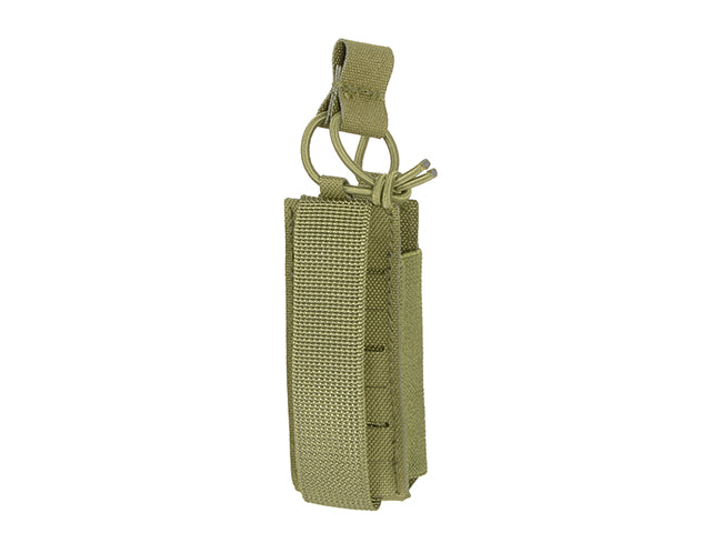 Single Elastic Laser-Cut Pistol Magazine Pouch - Olive als Airsoft Magazin, Ansicht 2