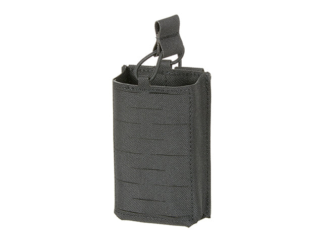 Single Laser-Cut Compact Magazine Pouch for AR15/AK - Black als Airsoft Magazin in Schwarz, Ansicht 4
