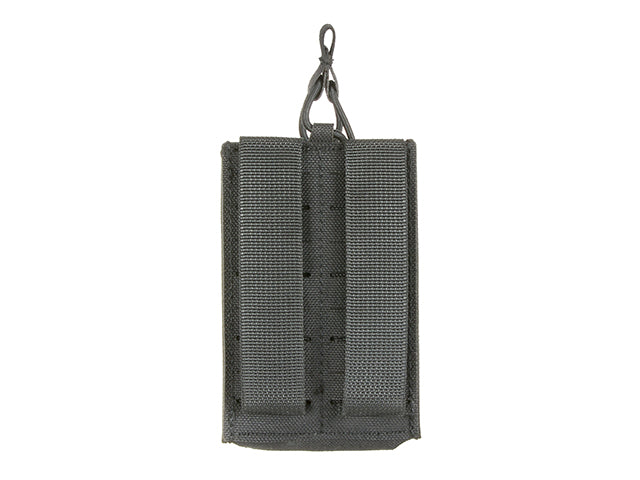 Single Laser-Cut Compact Magazine Pouch for AR15/AK - Black als Airsoft Magazin in Schwarz, Ansicht 5