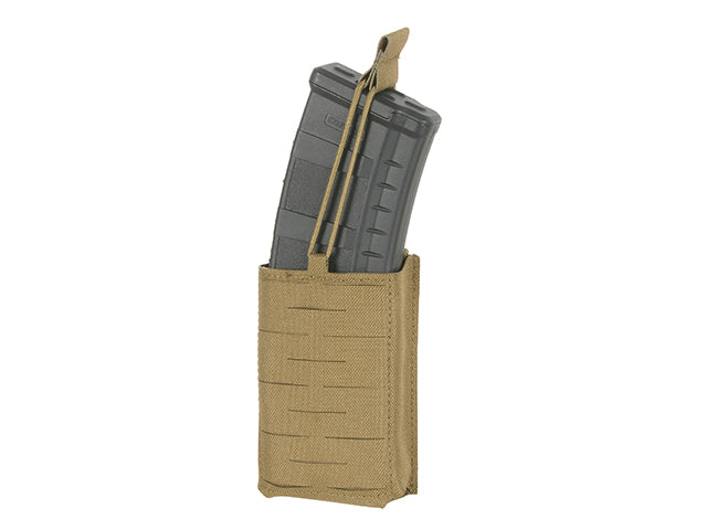 Single Laser-Cut Compact Magazine Pouch for AR15/AK - Coyote als Airsoft Magazin, Ansicht 2