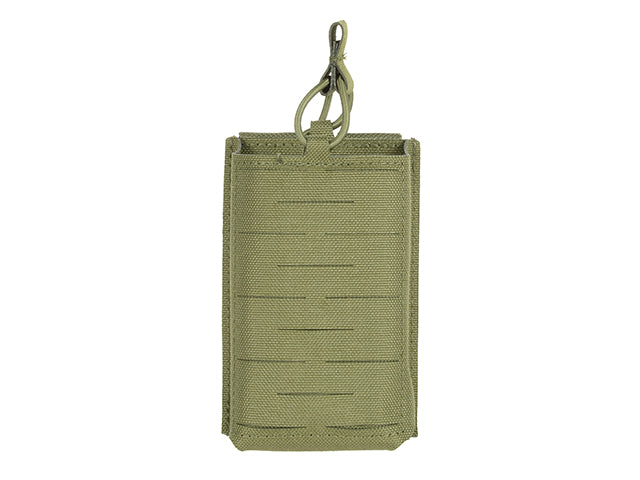 Single Laser-Cut Compact Magazine Pouch for AR15/AK - Olive als Airsoft Magazin, Ansicht 4