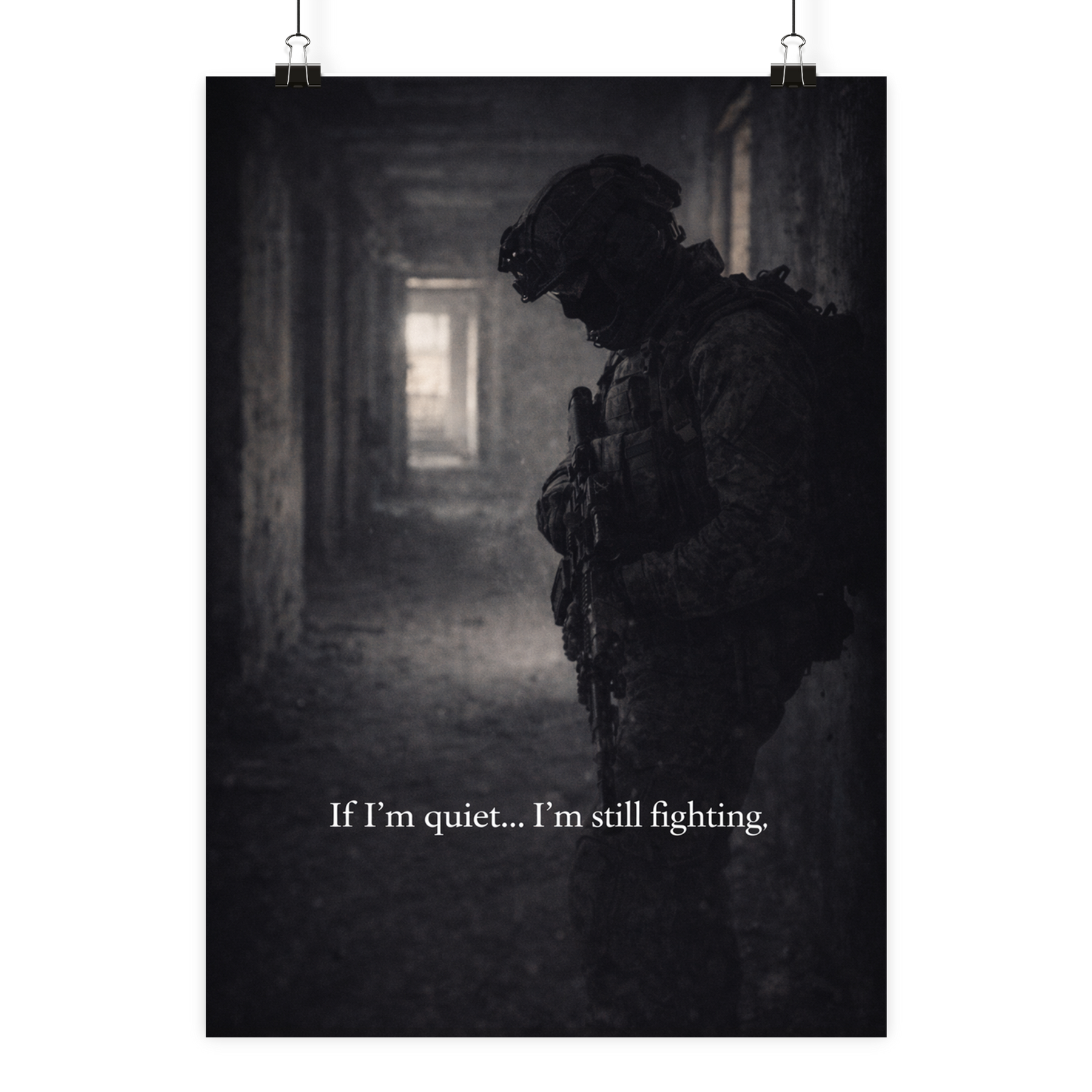 Still fighting - Poster Din A2 (hoch)
