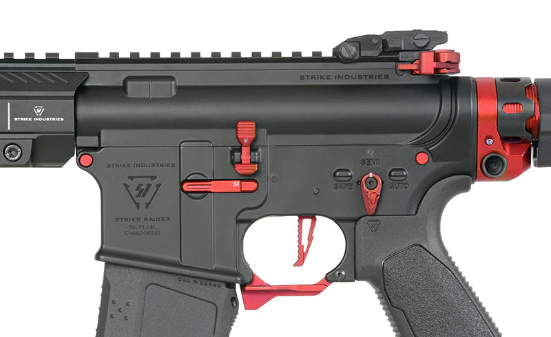 Strike industries 10" Raiders SBR AEG, GEN-2 - Red – 0,5J - Produktbild 9 bei VARION