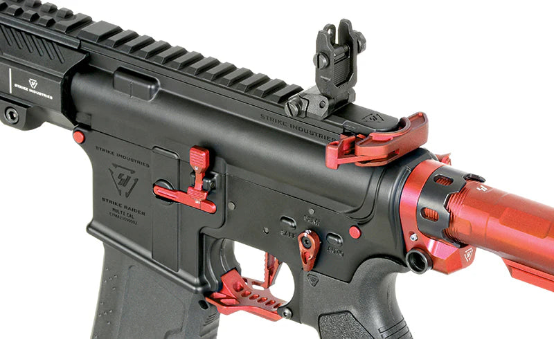 Strike industries 10" Raiders SBR AEG, GEN-2 - Red – 0,5J - Produktbild 13 bei VARION