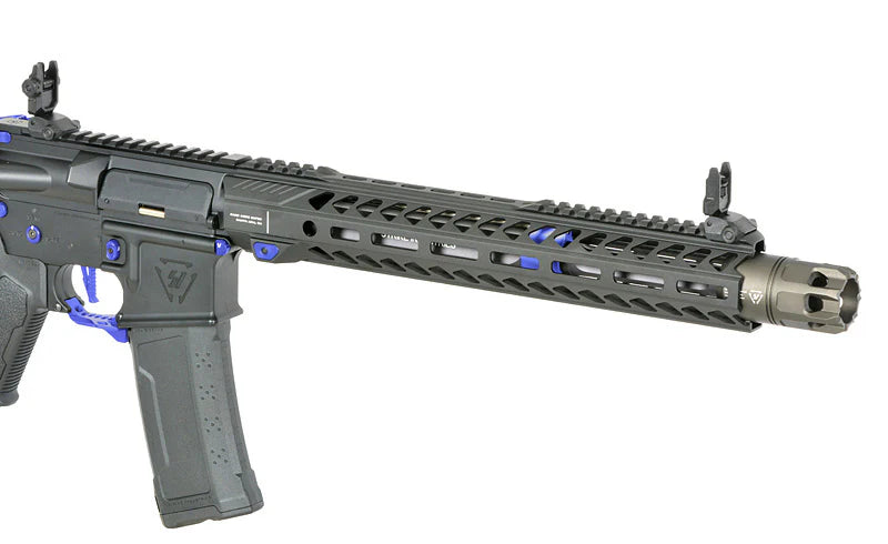 Strike industries 13.5" Raider Competition Carbine AEG, GEN-2 - Blue – 0,5J - Produktbild 9 bei VARION