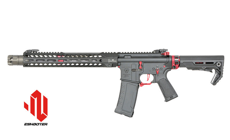 Strike industries 13.5" Raiders Competition Carbine AEG, GEN-2 - Red – 0,5J - Produktbild 1 bei VARION
