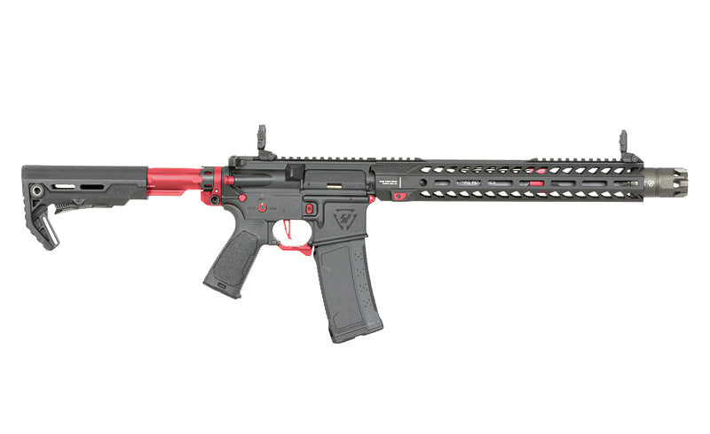 Strike industries 13.5" Raiders Competition Carbine AEG, GEN-2 - Red – 0,5J - Produktbild 2 bei VARION